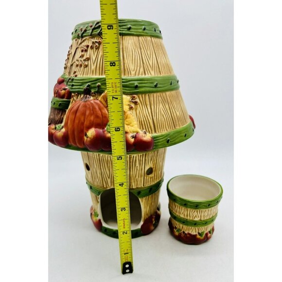 YANKEE CANDLE Wax Tart Burner Warmer Apple Barrel Tea Light Votive Lot of 2 - Picture 13 of 13